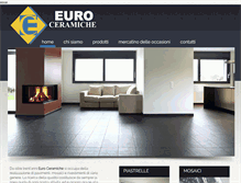 Tablet Screenshot of euroceramiche.net
